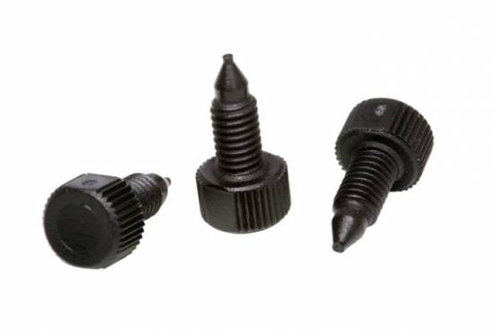 Column End Plug (Black), Nylon, 10-32