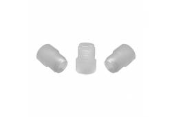 CTFE Handtight Nut, 1/2"-20 threads