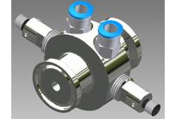 Tri-clamp Flowcells for Low-temperature Applications