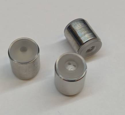 Check valve KEL-F ball 1/8 ceramic