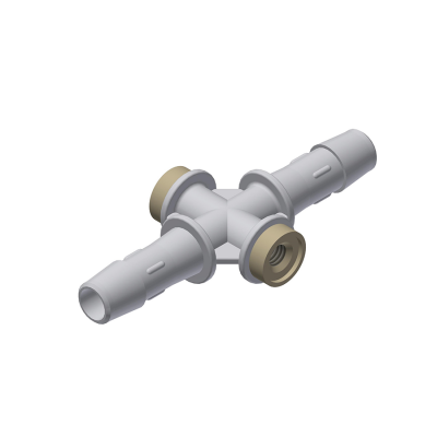 Single-use Flow Cells Barb connected Polypropylene 
