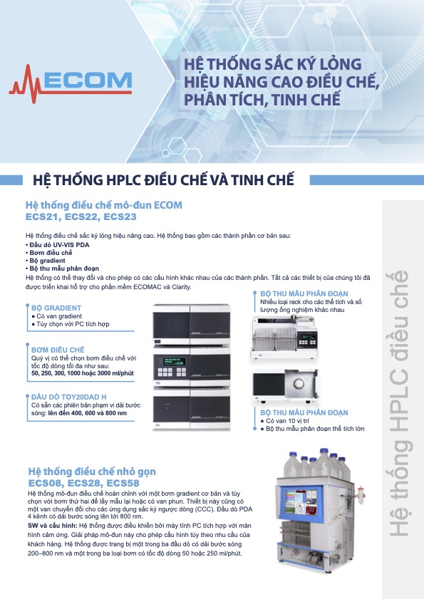 ECOM Short Company  & Product Overview Catalogue – Vietnamese
