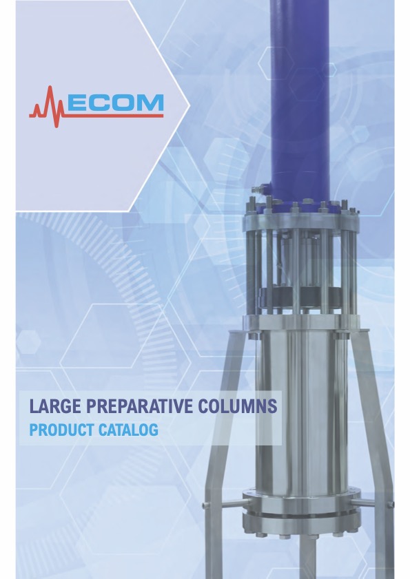 ECOM Large Preparative Columns Catalog – English