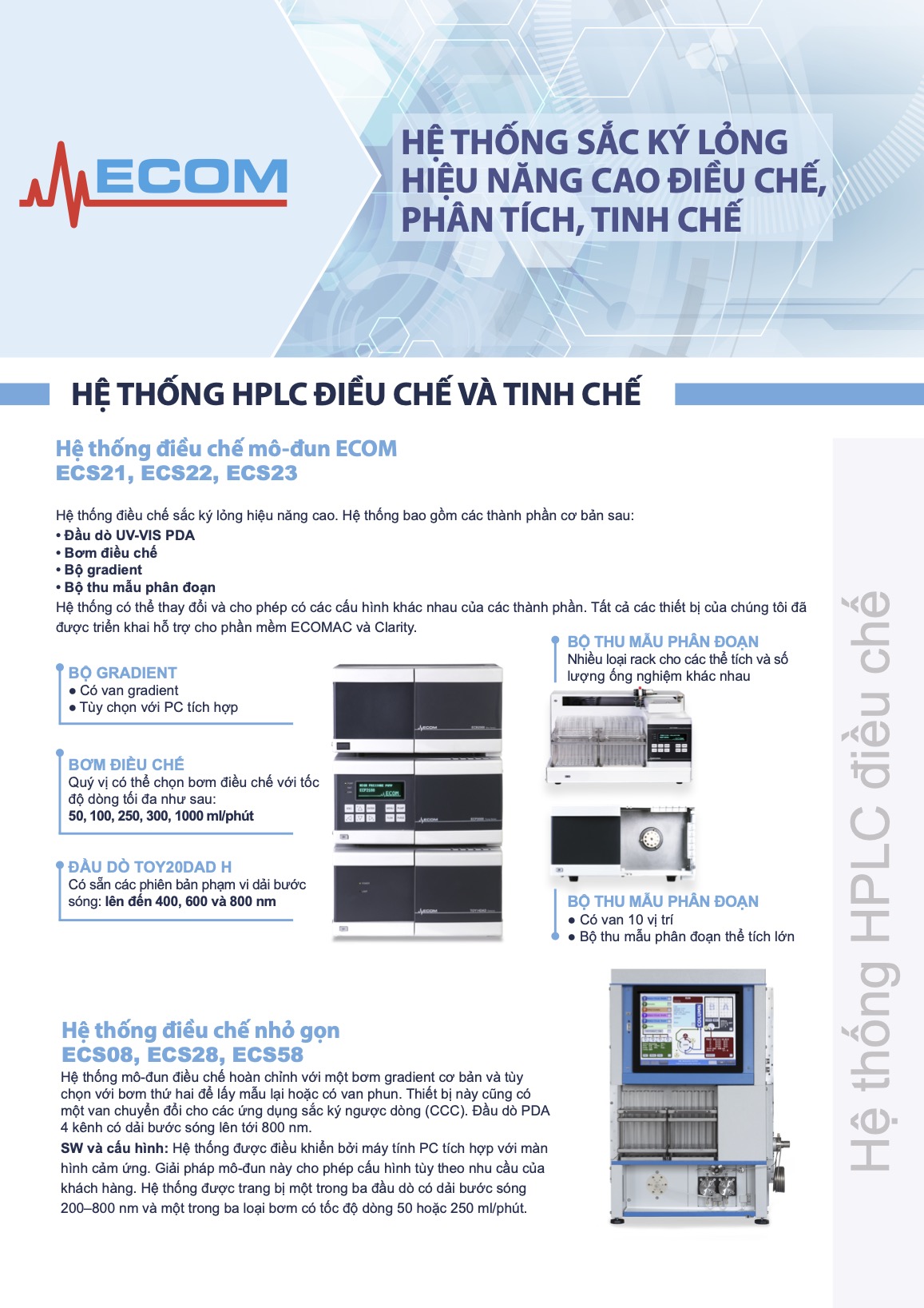 ECOM Short Company  & Product Overview Catalogue – Vietnamese